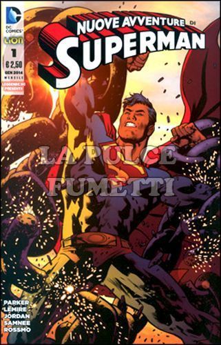 LEGGENDE DC PRESENTA #     1 - NUOVE AVVENTURE DI SUPERMAN 1